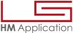 エイチエムアプリケーション株式会社のロゴ