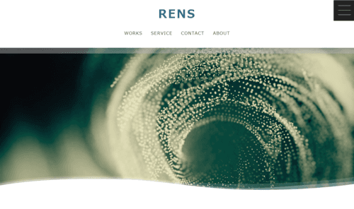 株式会社RENSのサイト画像