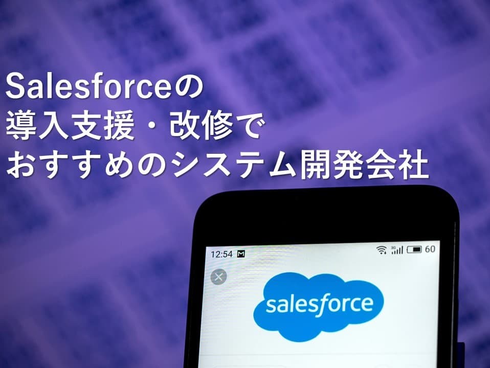 Cover Image for Salesforceの導入支援・改修でおすすめのシステム開発会社20社【2024年版】