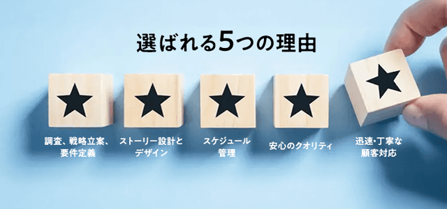 株式会社THINkBAL_選ばれる理由5
