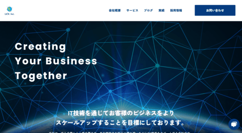 UCK Inc. Japan 合同会社のサイト画像