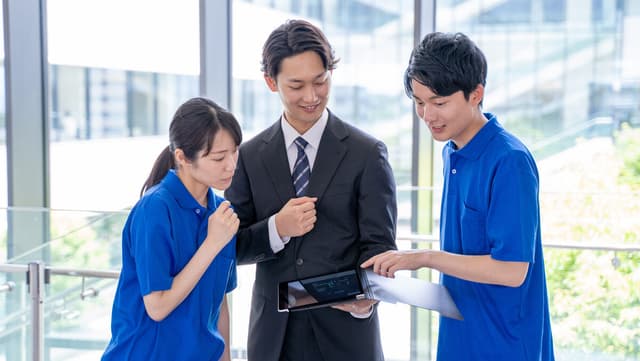 企業でDXを導入するポイントのイメージ図