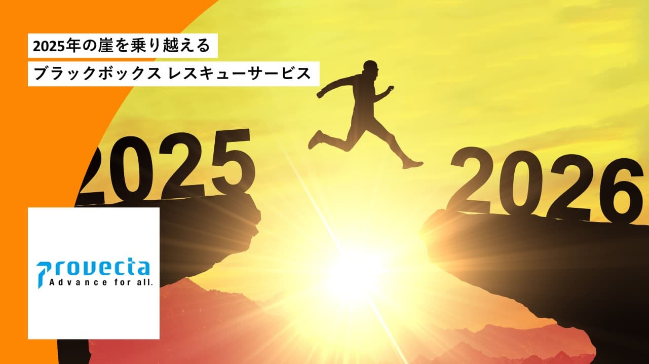 Cover Image for ブラックボックス解析からシステム刷新、人材育成までしっかりサポートする新サービス――プロベクタ株式会社