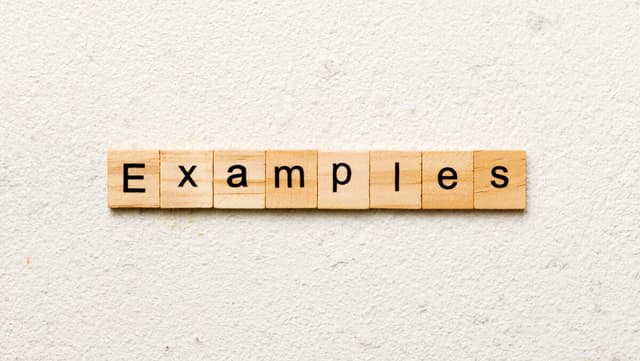 「Examples」のイメージ画像