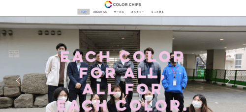 株式会社カラーチップスのサイト画像