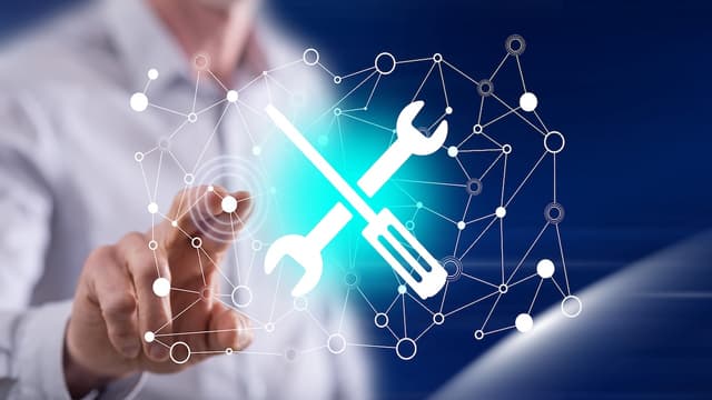 システムの運用保守のイメージ図