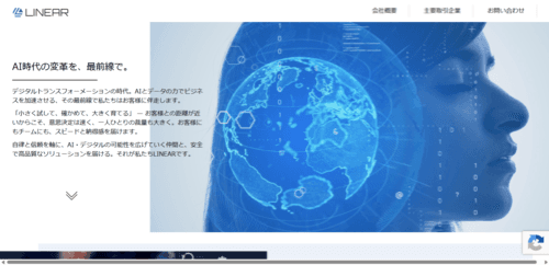有限会社リニア・ジャパンのサイト画像