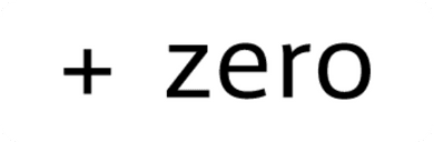 +zero