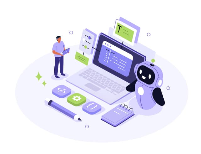 Geminiのコーディング性能は?AIが変える開発効率と導入ポイントのイメージ図