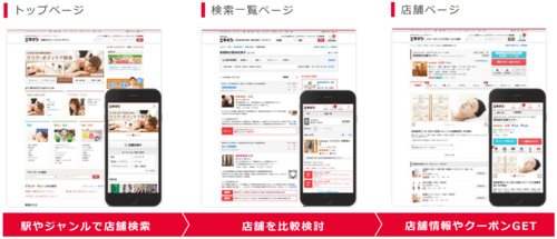 デザインワン・ジャパン株式会社が運営する店舗検索サイト「エキテン」