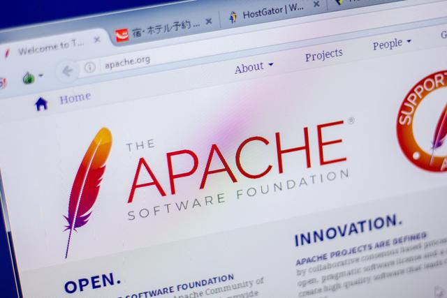 Ryazan,,Russia,-,June,05,,2018:,Homepage,Of,Apache,Website